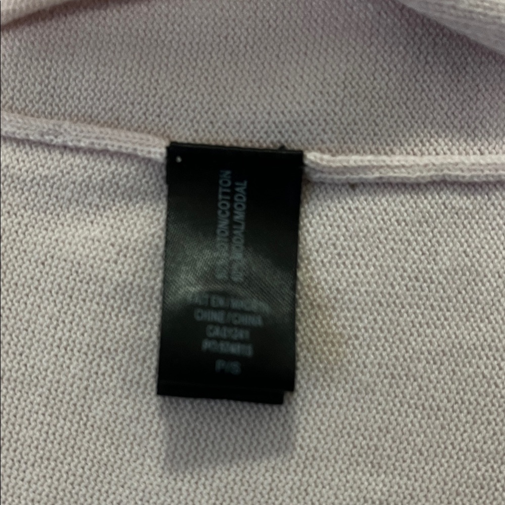 Simons Light Pink Open-Front Cardigan - Picture 6 of 8
